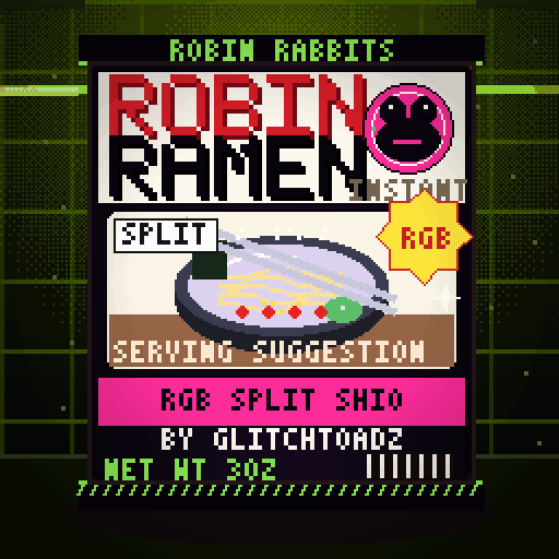 Robin Ramen — RGB Split Shio · Export